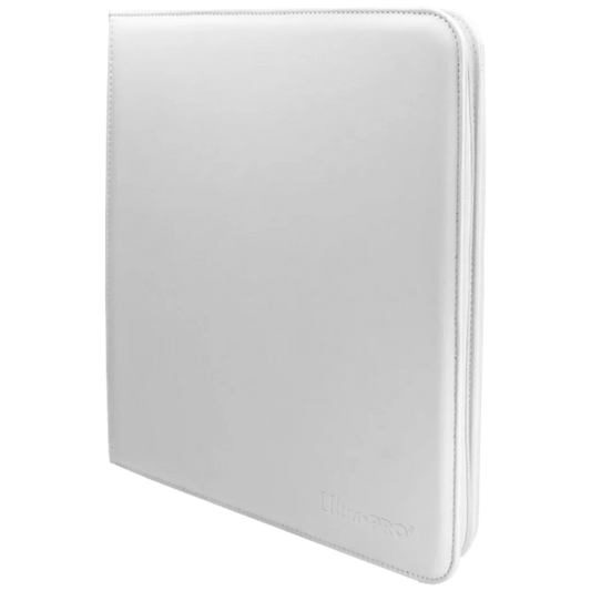 Ultra Pro Vivid 12 pocket binder-White