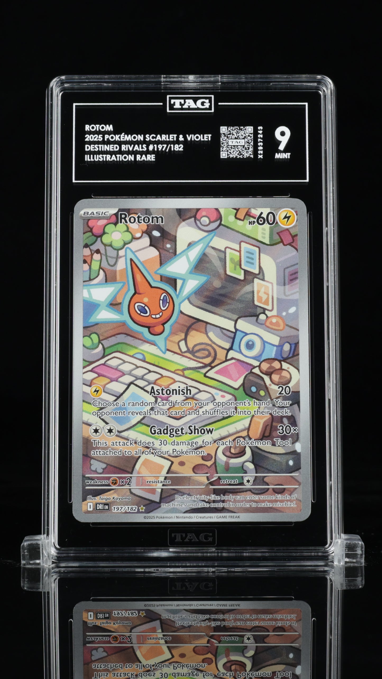 Rotom- #197 Destined Rivals- TAG 9