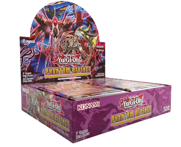 Yu-Gi-Oh Phantom Revenge 1st Edition Sealed Booster Box