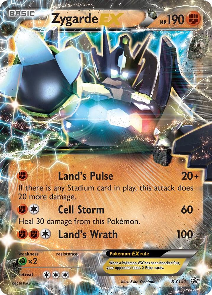 #XY151 Zygarde EX - PROMO