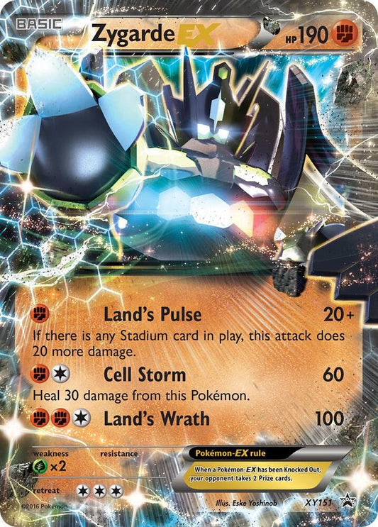 #XY151 Zygarde EX - PROMO