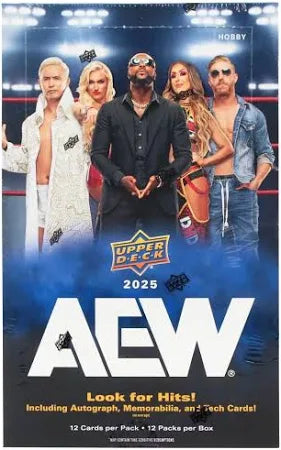 2025 Upper Deck All Elite Wrestling Hobby Box
