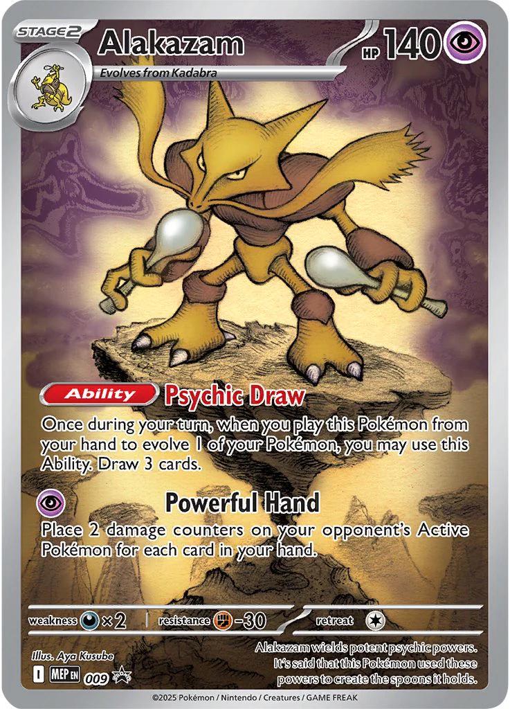 #9 Mega Evolution Promos- Alakazam