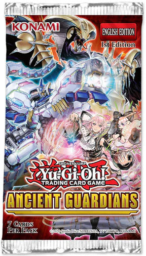 Yu-Gi-Oh Ancient Guardians 1st Edition Booster Packs