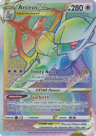 #176 Briliant Stars- Arceus Vstar