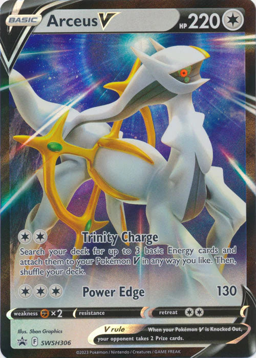 #306 Sword & Shield Promos- Arceus V