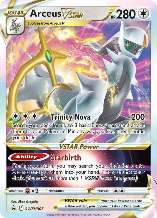 #307 Sword & Shield Promos- Arceus Vstar