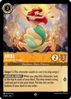 #2- The First Chapter- Ariel: Spectacular Singer