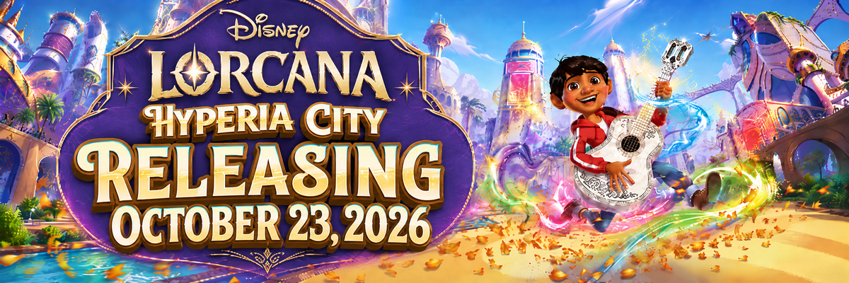 Lorcana Hyperia Prerelease- October 22/2026. @ 5:30 pm