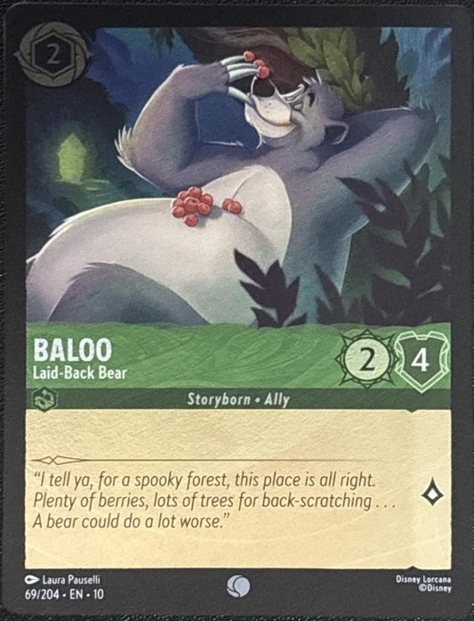 #64 Whisper's In the Well- Baloo: Laid- Back Bear (Foil)