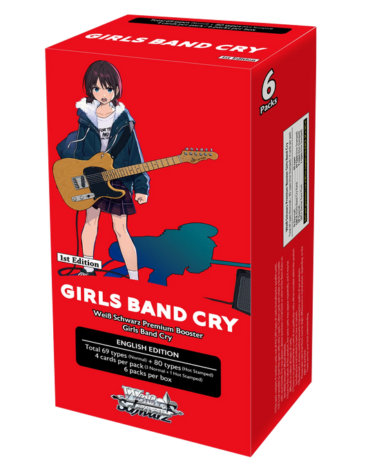 Weis Schwarz Girls Band Cry Premium Booster