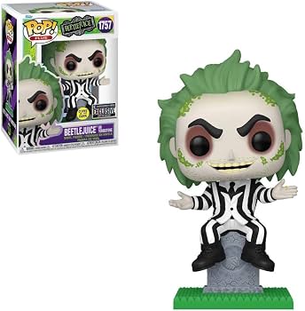 #1757 Beetlejuice on Tombstone Funko Pop