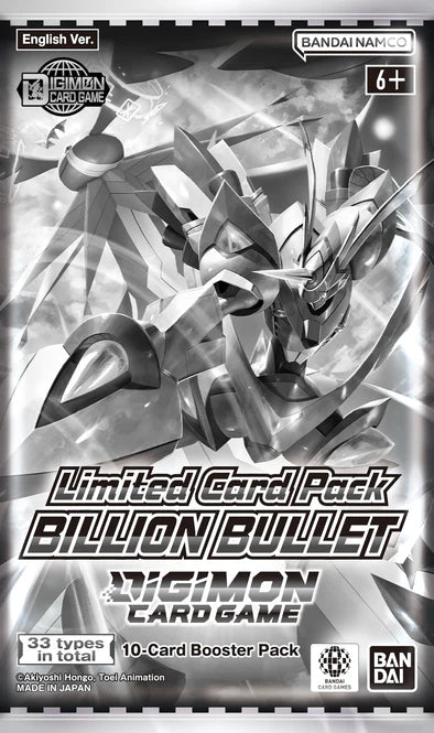 Digimon Billion Bullet Limited Card Booster Pack