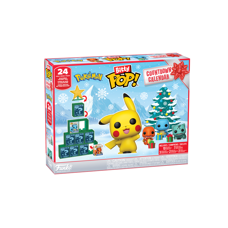 Bitty Pop Countdown Calendar Pokemon