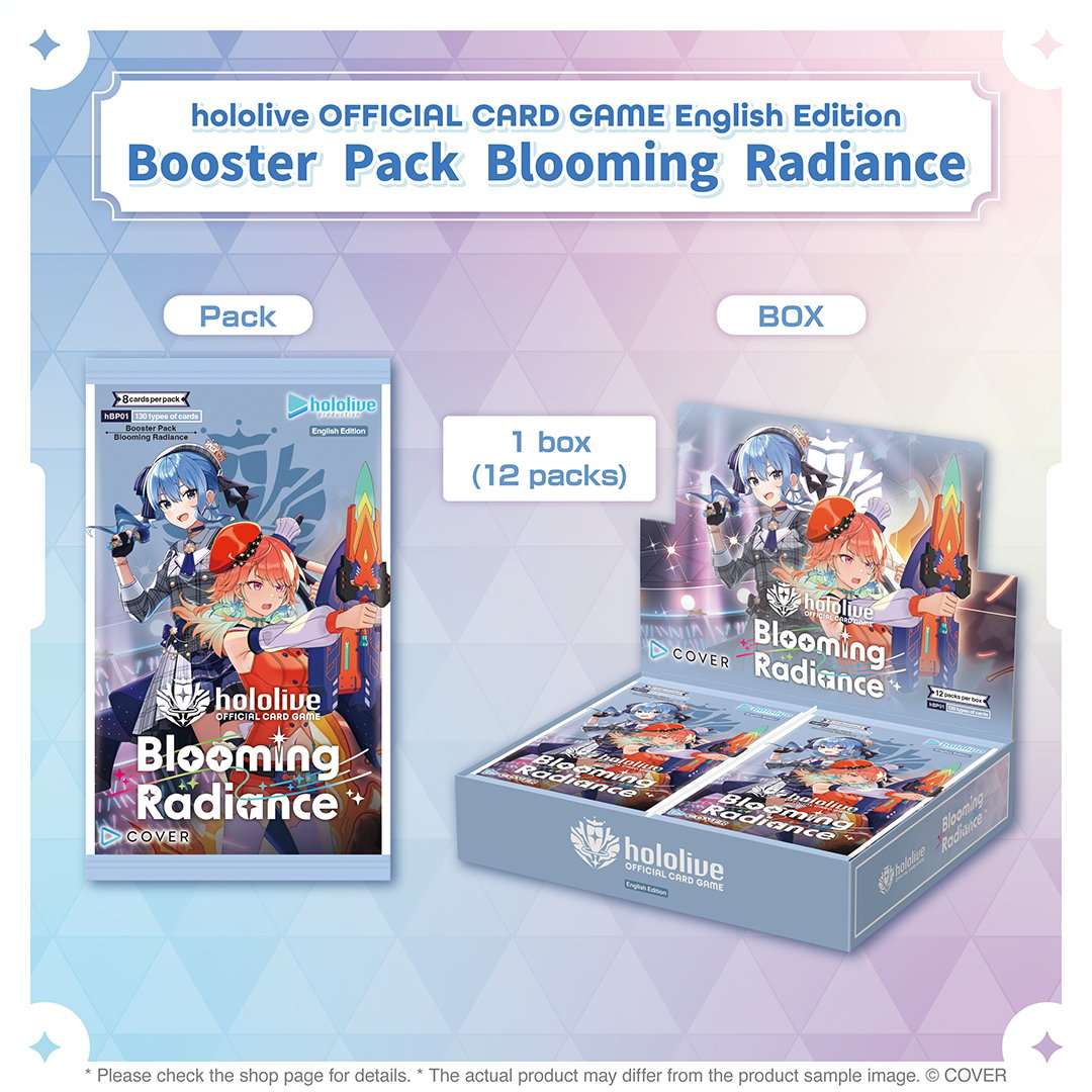 Hololive CG Blooming Radiance Booster Pack