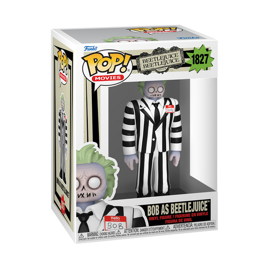 #1827 Bob as Beetlejuice Funko Pop