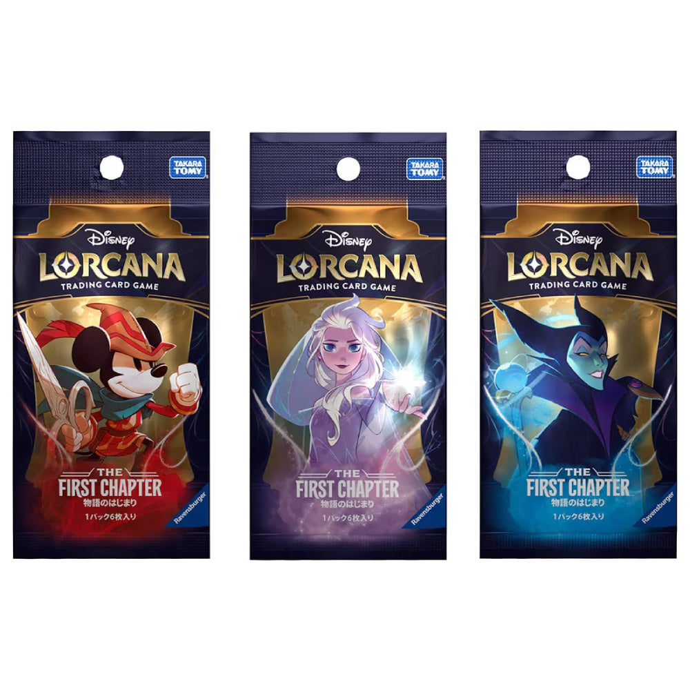 Disney Lorcana Japanese- The First Chapter Booster Pack