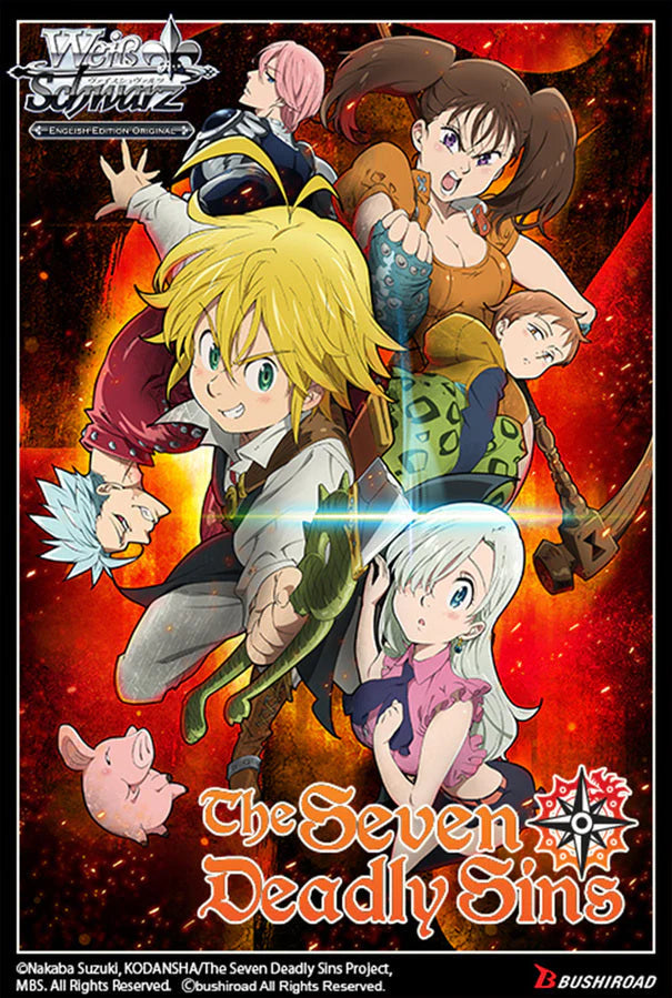 WS THE SEVEN DEADLY SINS BOOSTER PACK