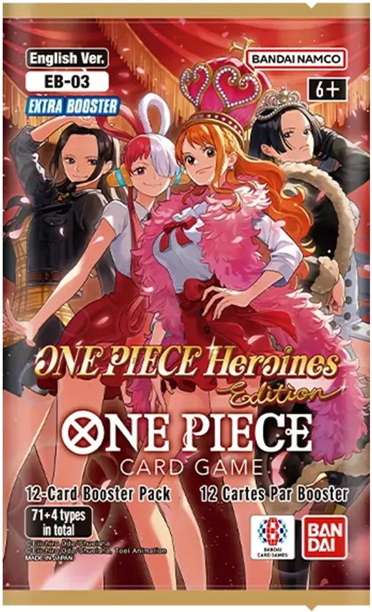 One Piece CG Extra Booster EB-03 Heroines Edition Booster Pack
