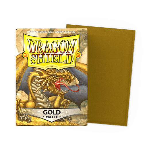 Dragon Shield Matte Gold 100 Count
