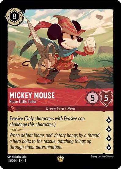 #115 The First Chapter- Mickey Mouse (FOIL)
