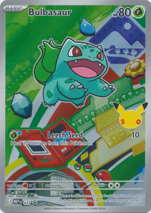 #37 Mega Evolutions Promos- Bulbasaur