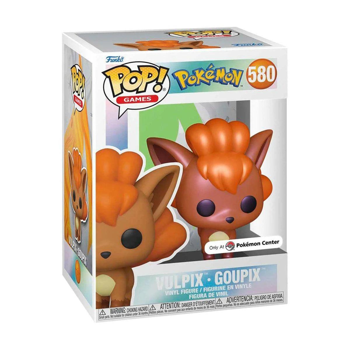 #580 Vulpix Pearlescent Funko Pop (Pokémon Center)