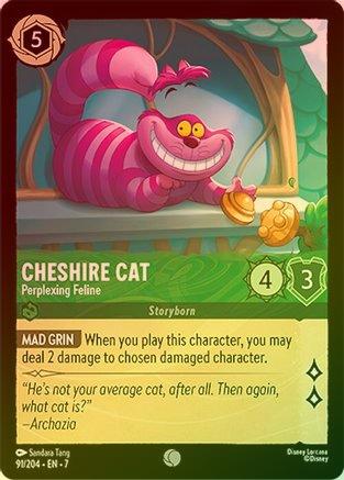 #91 Archazia's Island-Cheshire Cat:Perplexing Feline(Foil)
