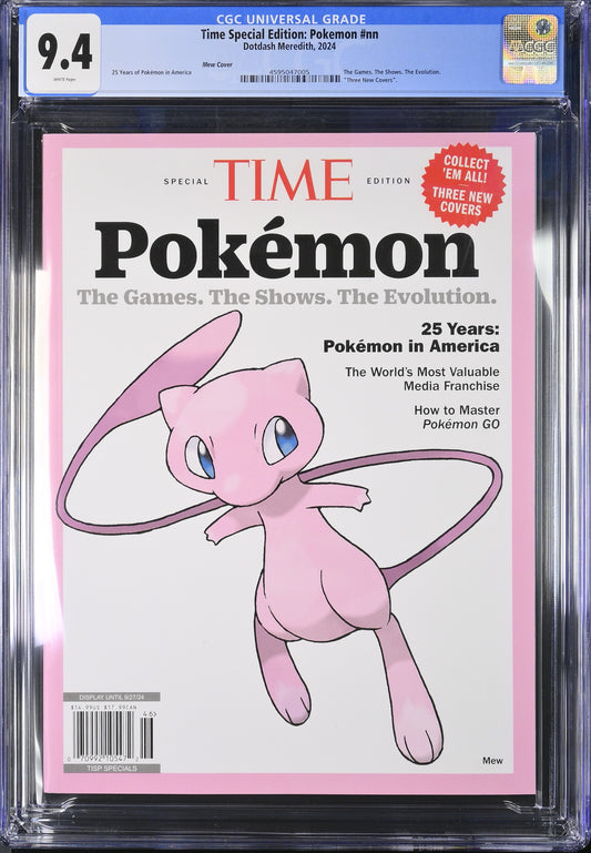 Mew- Time Magazine- CGC 9.4