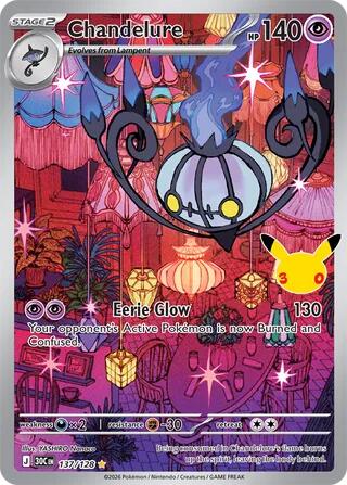 #137 30th Anniversary- Chandelure