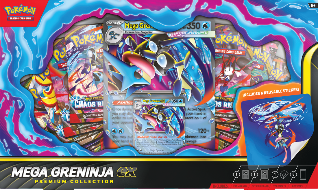Pokemon Mega Greninja Ex Premium Collection Box