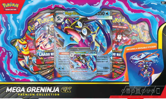 Pokemon Mega Greninja Ex Premium Collection Box