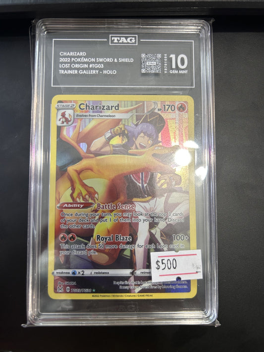 Charzard - #TG03 Lost Origin - Tag 10