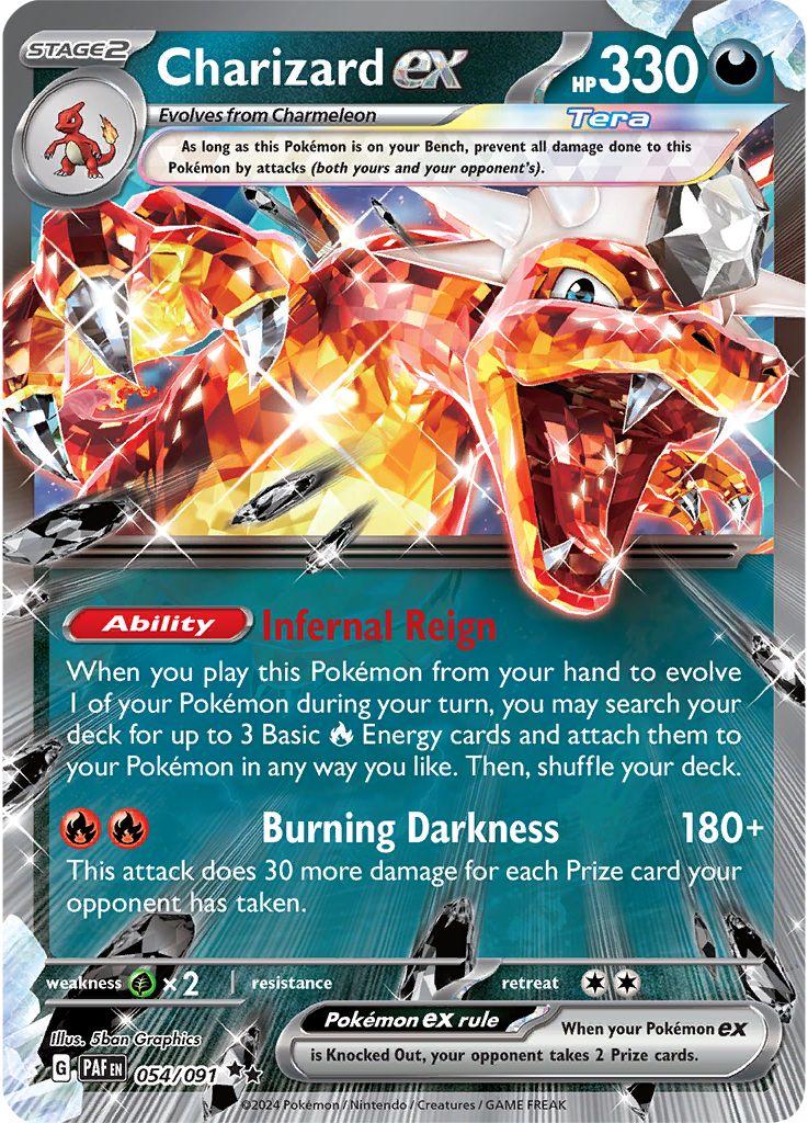 #54 Paldean Fates- Charizard EX