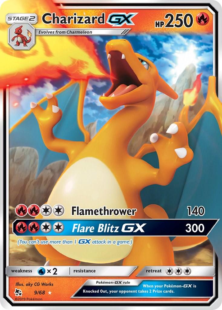 #9 Hidden Fates- Charizard GX