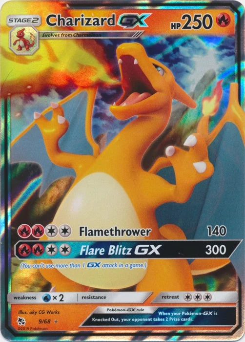 #9 Hidden Fates- Charizard GX