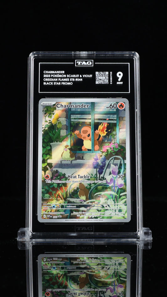 Charmander-#44 Scarlet & Violet Promos- TAG 9