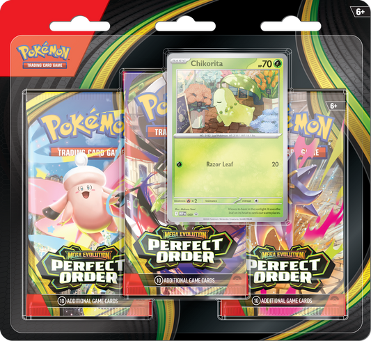 Perfect Order 3 pack Blister