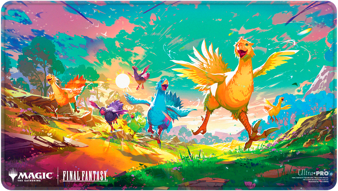 UP Holofoil Playmat Chocobo