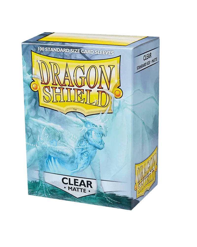 Dragon Shield Clear Matte Sleeves- 100 count