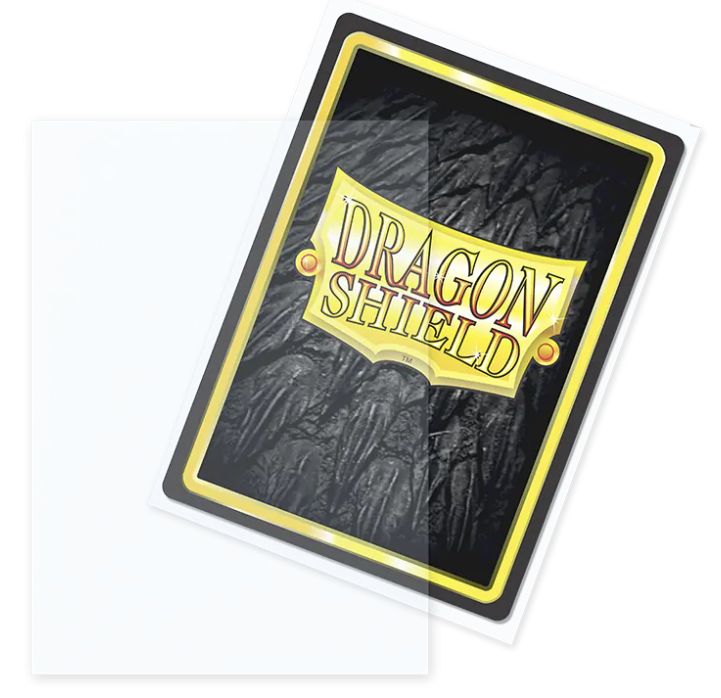 Dragon Shield Standard Sleeves Matte Clear Outer