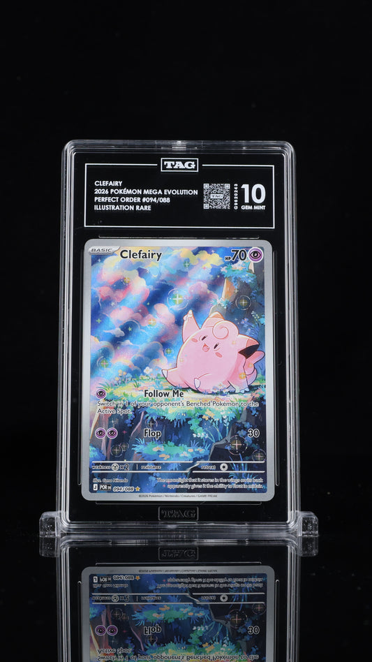 Clefairy- #94 Perfect Order- TAG 10