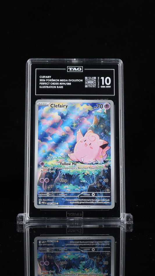 Clefairy- #94 Perfect Order- TAG 10