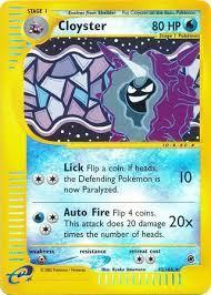 #42 Expedition- Cloyster Reverse Holo(LP)