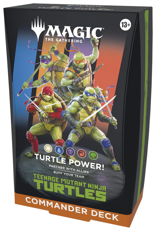 Magic the Gathering Teenage Mutant Ninja Turtles Commander Deck
