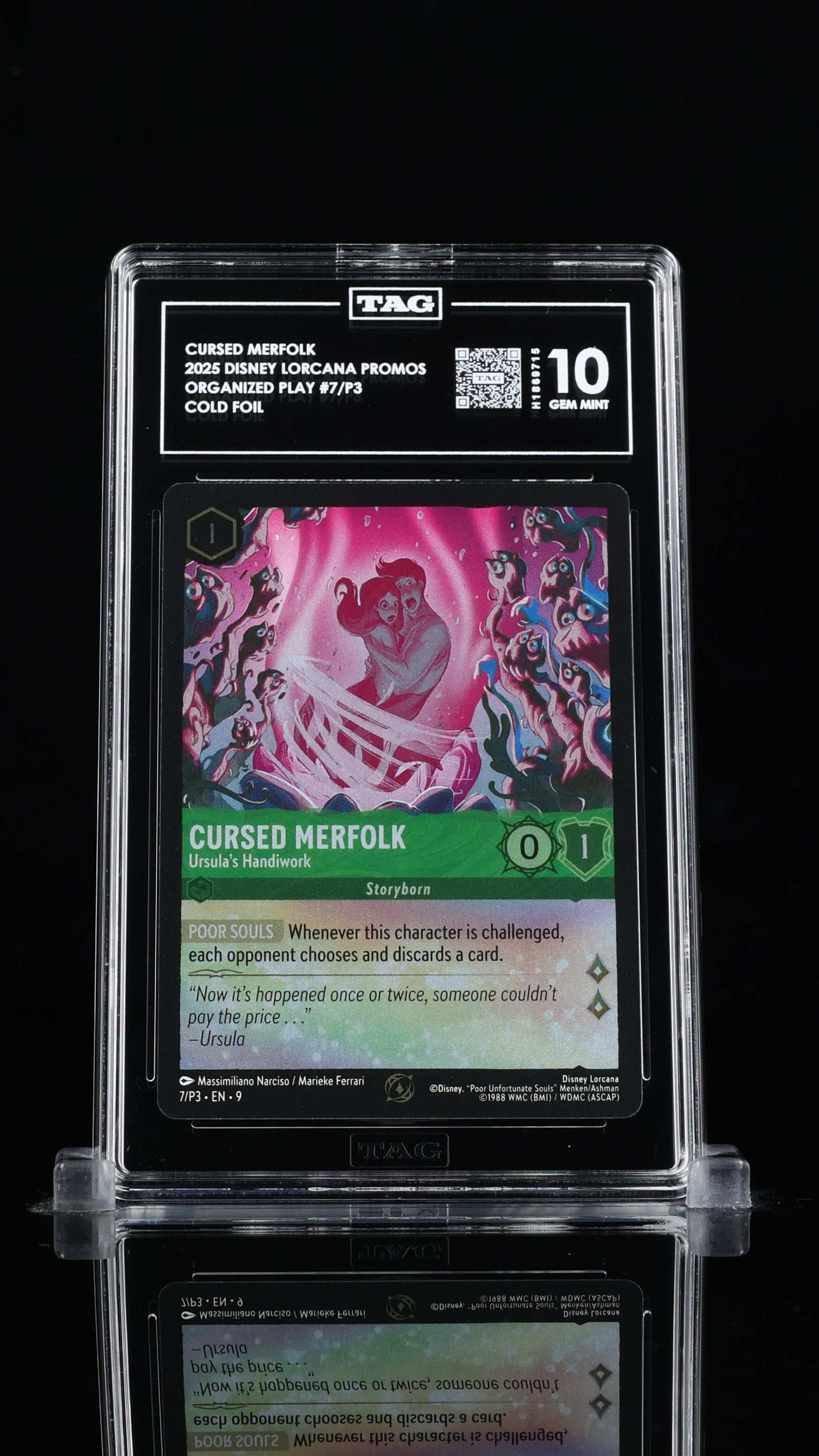 Cursed Merfolk Ursulas Handiwork- #7/P3 Fabled- TAG 10