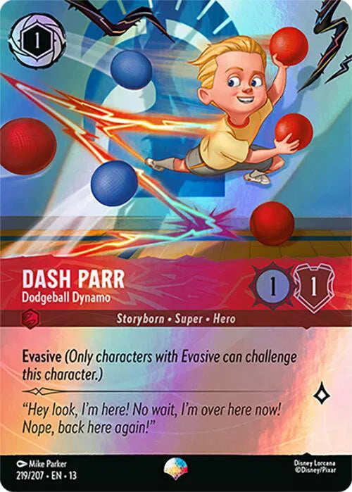 #219 Attack of the Vine- Dash Parr: Dodgeball Dynamo (Epic)