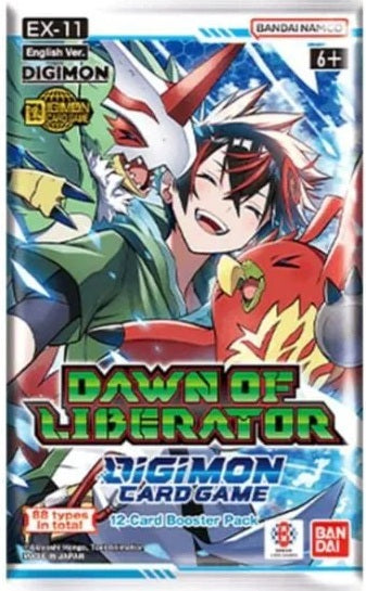 Digimon EX11 Dawn of Liberator Extra Booster Pack