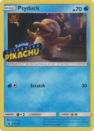 #SM199 Sun & Moon Promos- Psyduck (Detective Pikachu Stamped)