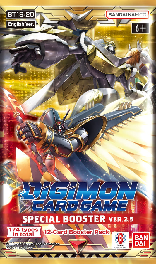 Digimon BT19-20 Special Verison 2.5 Booster Pack